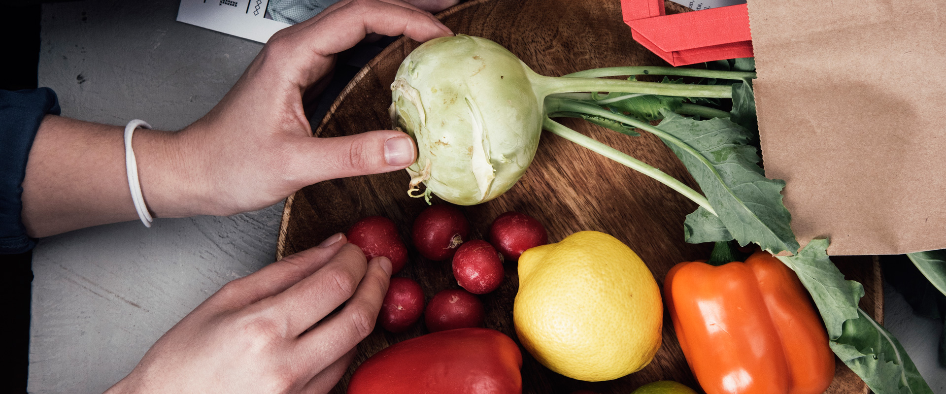 Grönsaker i en skål